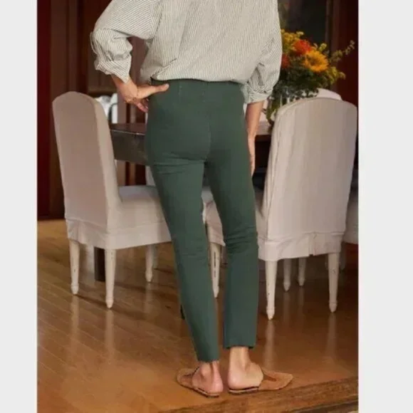 Frank & Eileen Derry Illusion Pull-On Jeans Green Size 31 - Picture 2 of 8